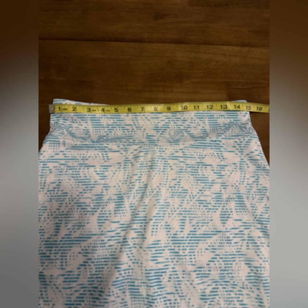 Callaway NWOT Women’s Golf Skort Blue & White Palm Tree Tennis Skort Size Small - Picture 4 of 9